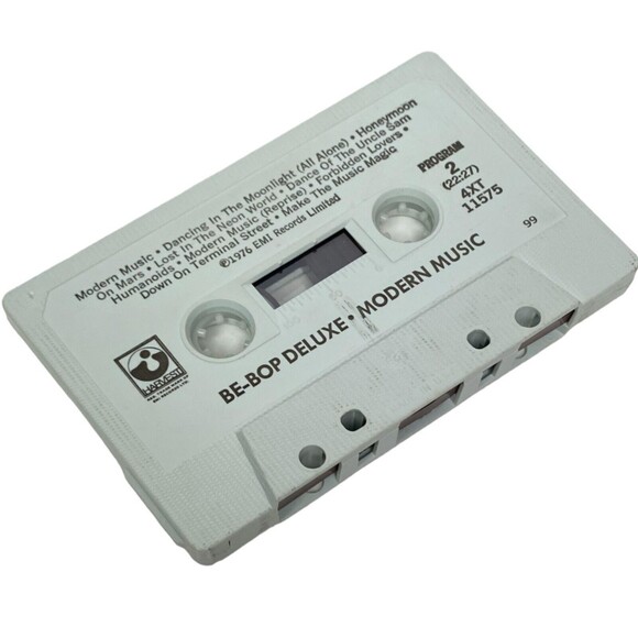BE BOP Deluxe Modern Music Cassette Tape Art Glam Rock  Harvest EMI Records - Picture 7 of 9